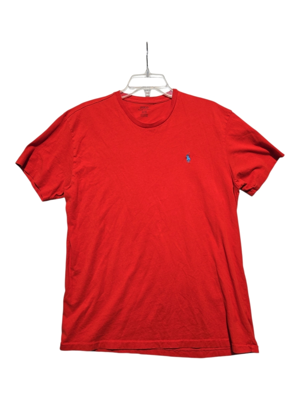 Polo Ralph Lauren RED Classic Fit Short Sleeve Crewneck T Shirt Men's Size M